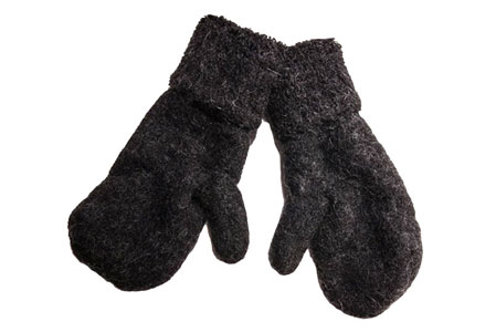 Alpaca mitts for Canadian winters
